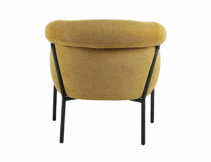 Lounge Chair Sunderland | size: Width: 69cm, Height: 71cm, Depth: 68cm | color: Yellow | image: 3 | variant: 1004037