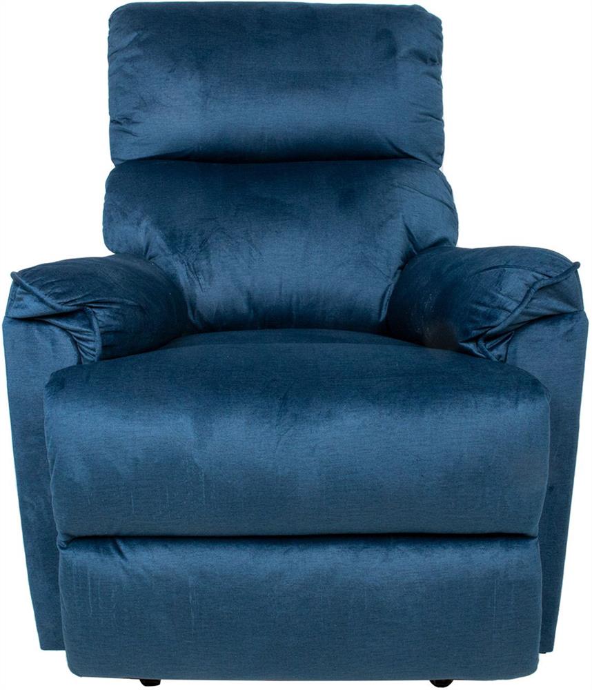 Lounge Chair Swanage | size: Width: 77cm, Height: 104cm, Depth: 86cm | color: Blue | image: 2 | variant: 1001002