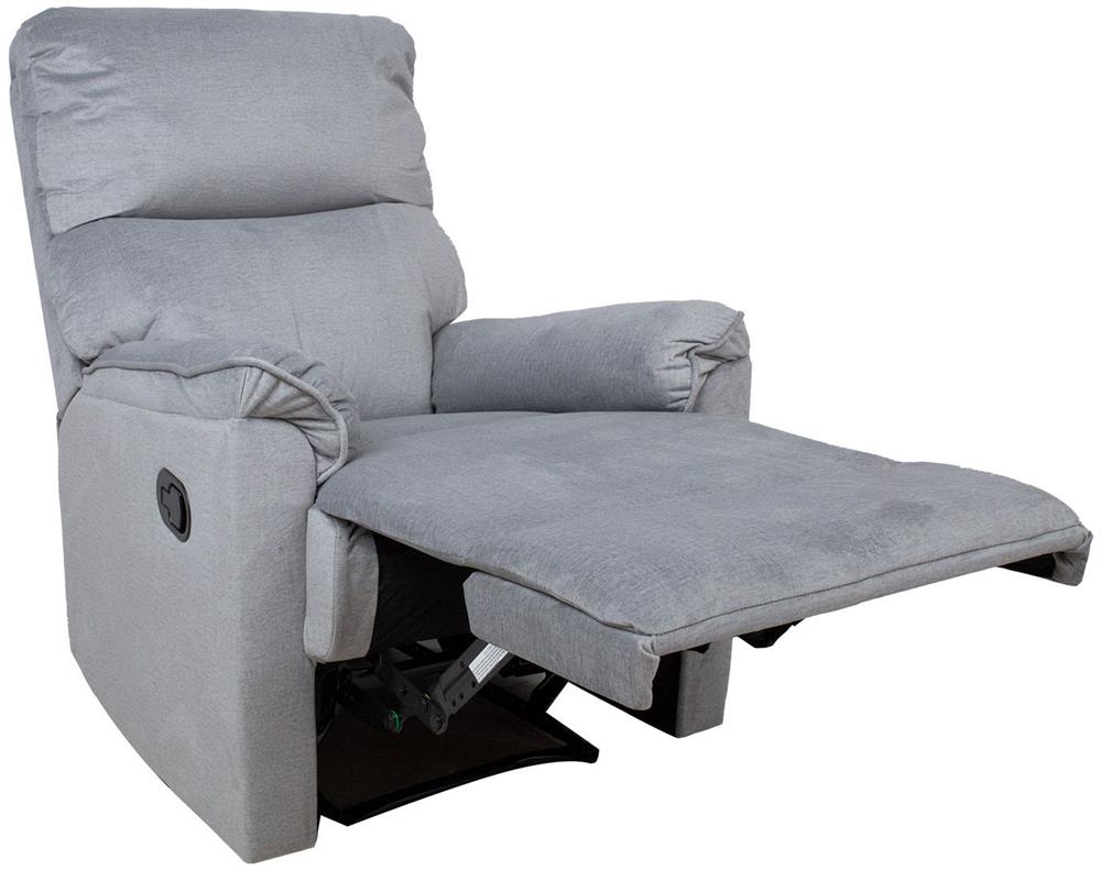 Lounge Chair Swanage | size: Width: 77cm, Height: 104cm, Depth: 86cm | color: Gray | image: 3 | variant: 1001000