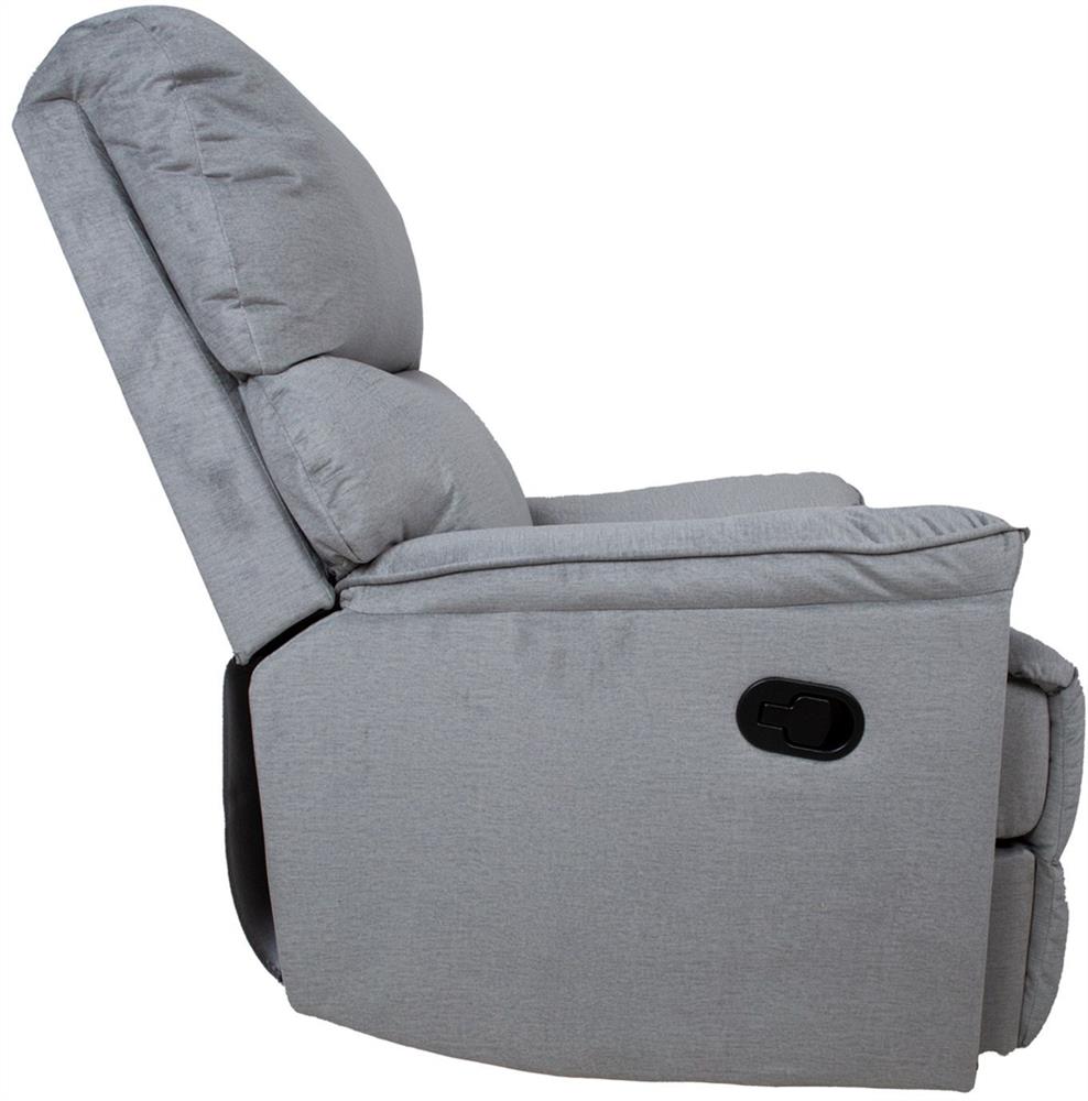 Lounge Chair Swanage | size: Width: 77cm, Height: 104cm, Depth: 86cm | color: Gray | image: 4 | variant: 1001000