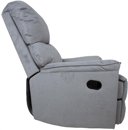 Lounge Chair Swanage | size: Width: 77cm, Height: 104cm, Depth: 86cm | color: Gray | image: 4 | variant: 1001000