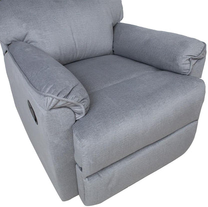 Lounge Chair Swanage | size: Width: 77cm, Height: 104cm, Depth: 86cm | color: Gray | image: 7 | variant: 1001000