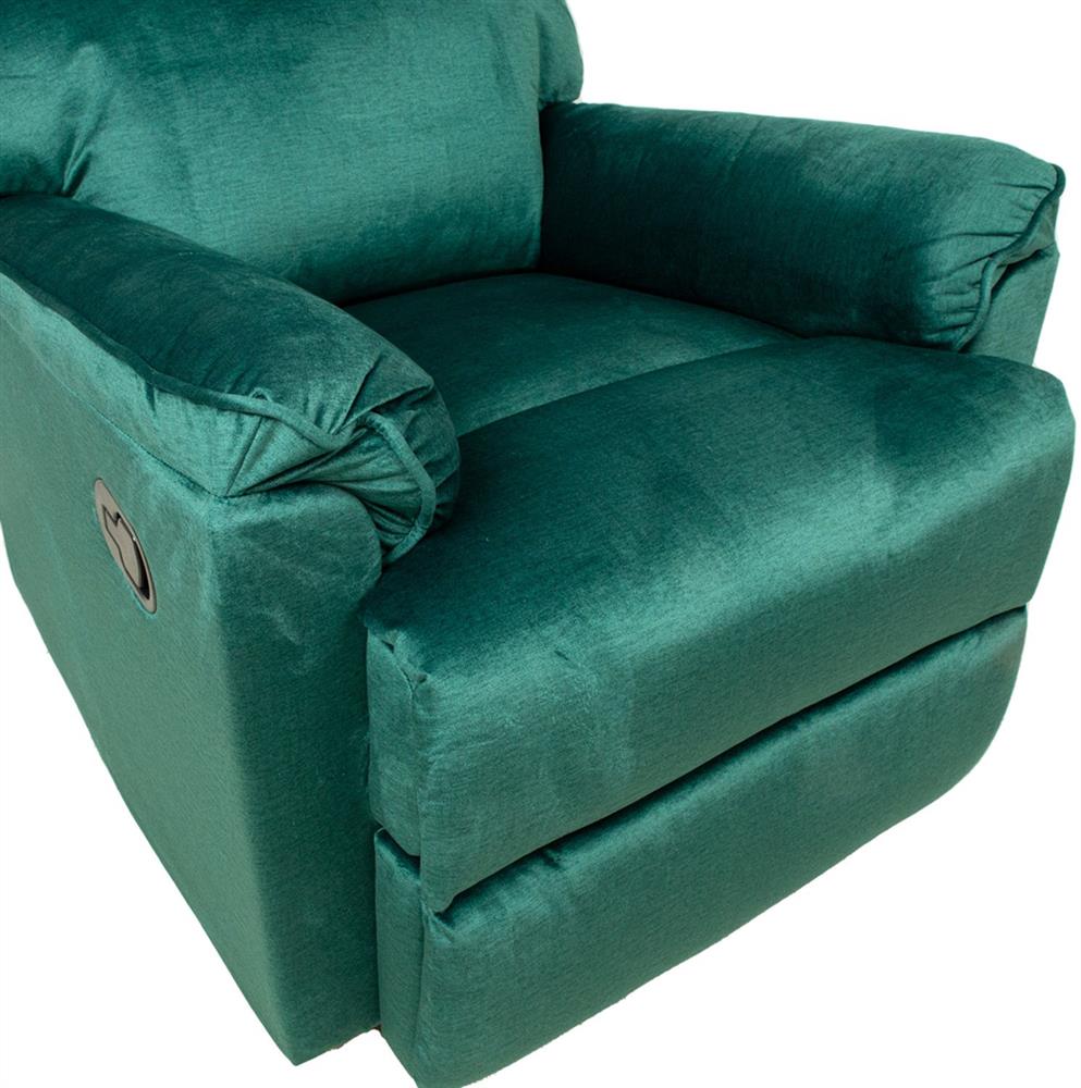 Lounge Chair Swanage | size: Width: 77cm, Height: 104cm, Depth: 86cm | color: Green | image: 7 | variant: 1001001