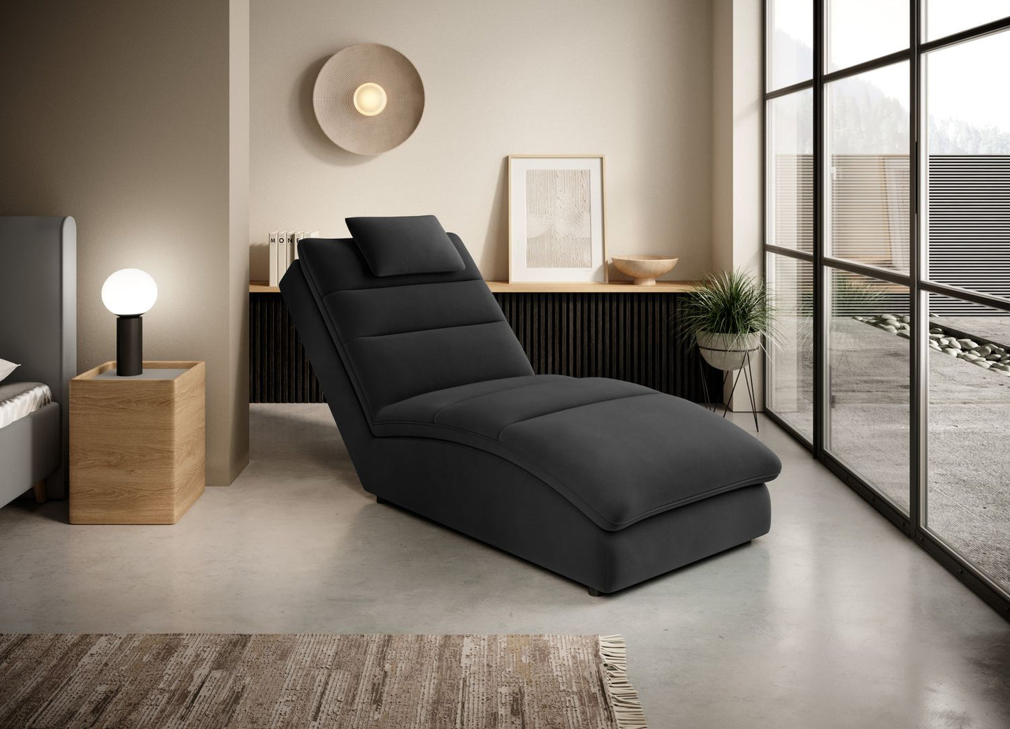 Lounge Chair Taco | size: Width: 85cm, Height: 92cm, Depth: 170cm | color: Nube | image: 1 | variant: 1004501