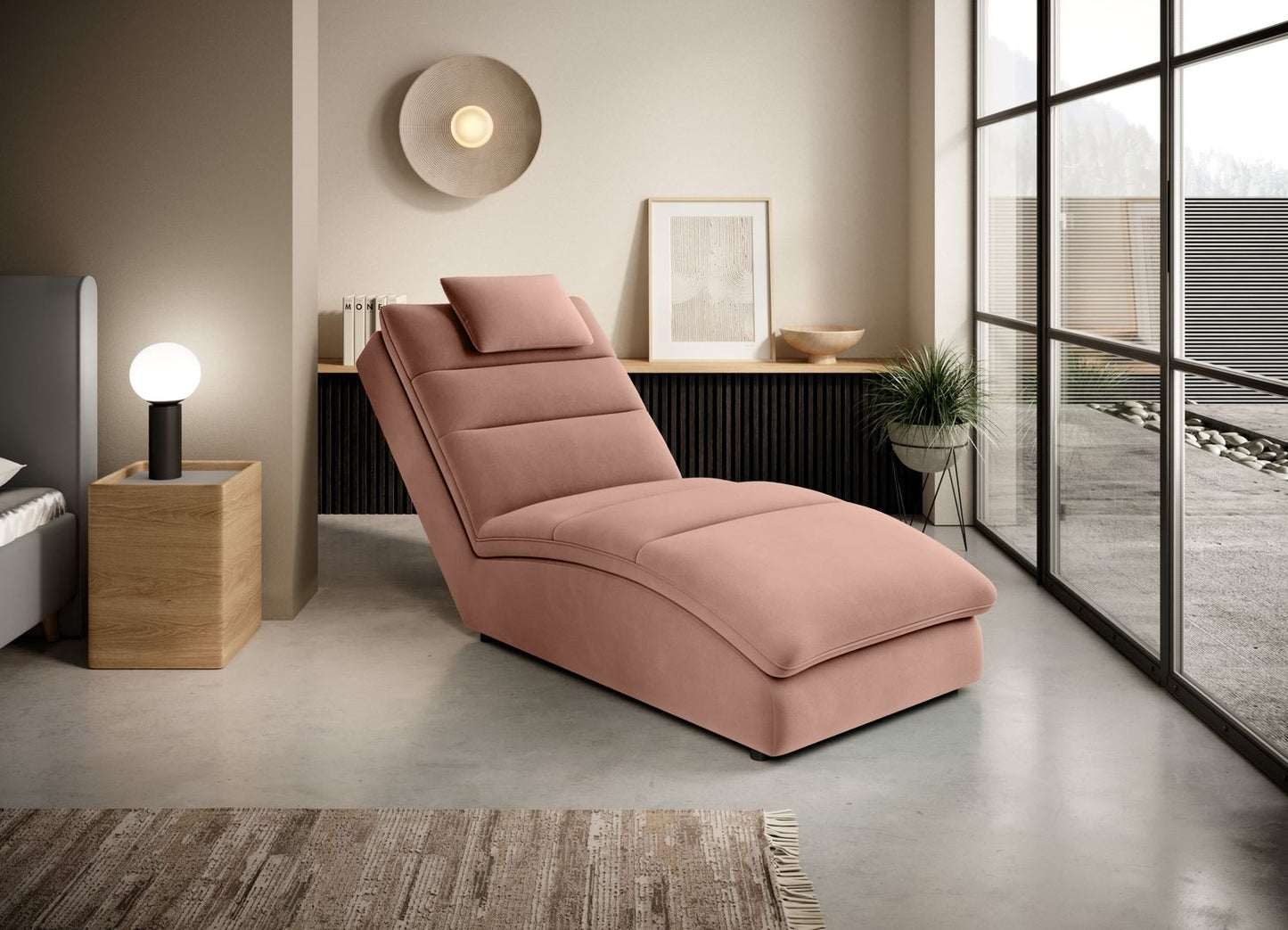 Lounge Chair Taco | size: Width: 85cm, Height: 92cm, Depth: 170cm | color: Nube | image: 1 | variant: 1004507