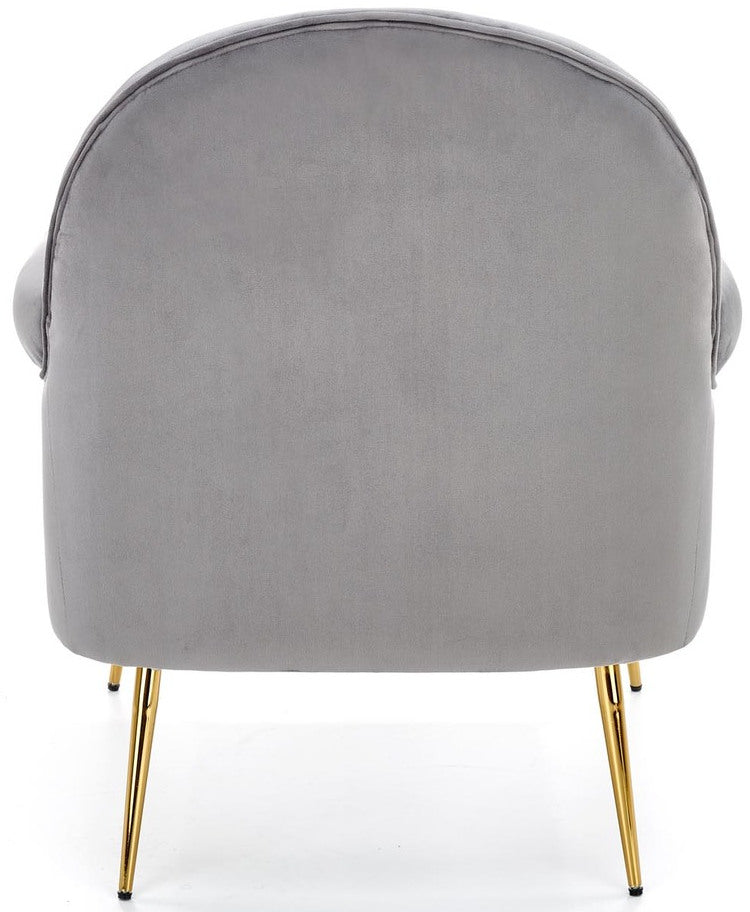 Lounge Chair Taranto | size: Width: 74cm, Height: 88cm, Depth: 74cm | color: Gray | image: 0 | variant: 1002825
