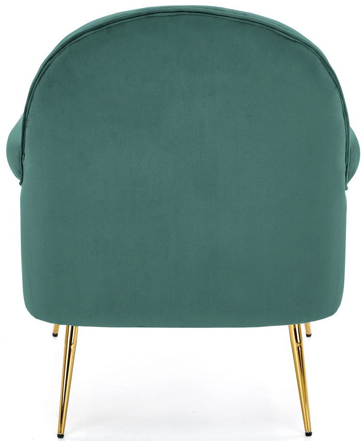 Lounge Chair Taranto | size: Width: 74cm, Height: 88cm, Depth: 74cm | color: Green | image: 1 | variant: 1002824