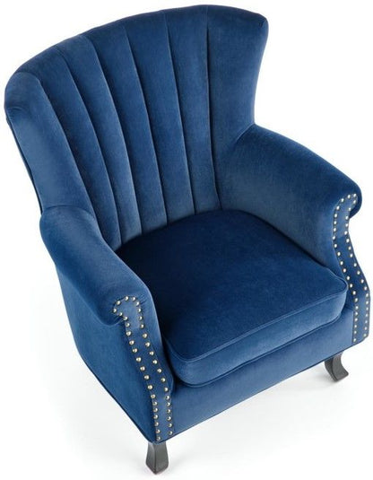 Lounge Chair Titan | size: Width: 73cm, Height: 87cm, Depth: 70cm | color: Blue | image: 6 | variant: 1004732