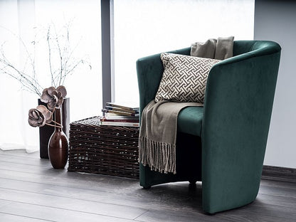 Lounge Chair TM1 | size: Width: 60cm, Height: 76cm, Depth: 67cm | color: Green | image: 3 | variant: 1005688