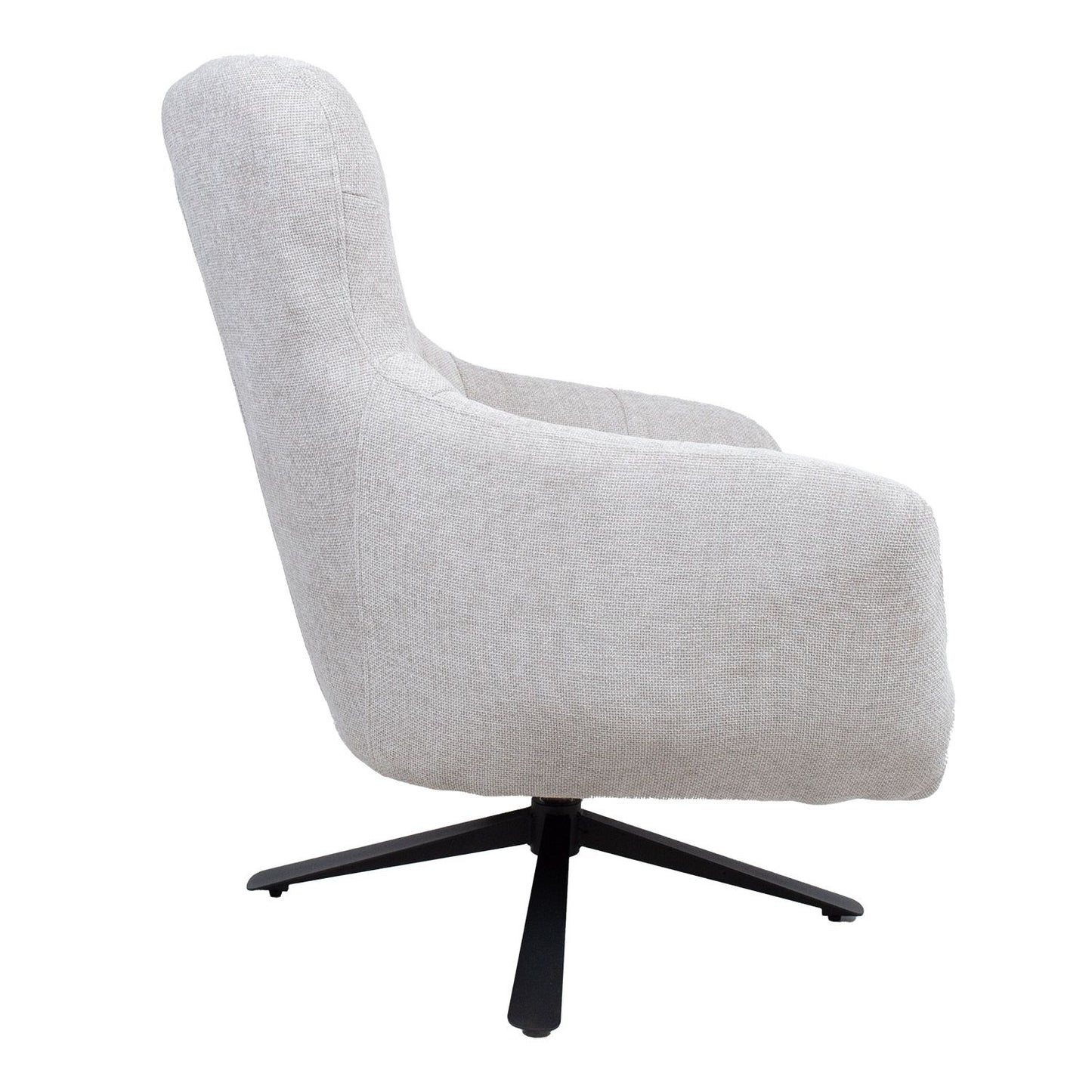Lounge Chair Totnes | size: Width: 90cm, Height: 99cm, Depth: 89cm | color: Gray | image: 2 | variant: 1001010