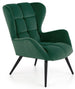 Lounge Chair Tyrion | size: Width: 75cm, Height: 91cm, Depth: 86cm | color: Green | image: 1 | variant: 1004736