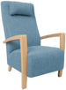 Lounge Chair Venla | size: Width: 65.5cm, Height: 104cm, Depth: 65cm | color: Blue | image: 1 | variant: 1004937