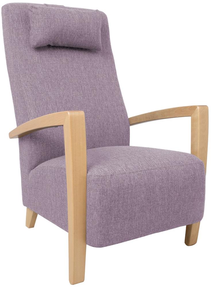 Lounge Chair Venla | size: Width: 65.5cm, Height: 104cm, Depth: 65cm | color: Purple | image: 1 | variant: 1004938