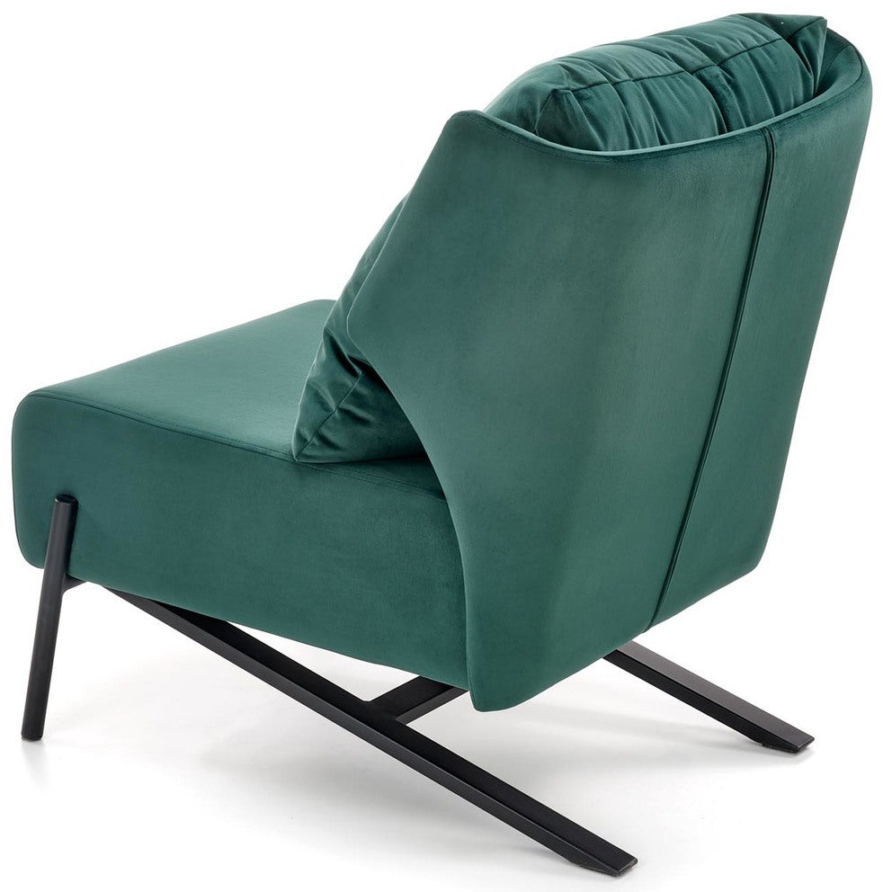Lounge Chair Victus | size: Width: 70cm, Height: 85cm, Depth: 80cm | color: Green | image: 2 | variant: 1016828