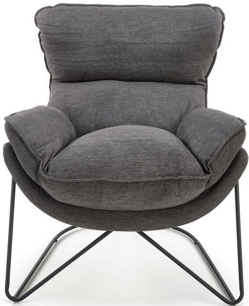 Lounge Chair Volker | size: Width: 75cm, Height: 85cm, Depth: 88cm | color: Gray | image: 4 | variant: 1012514