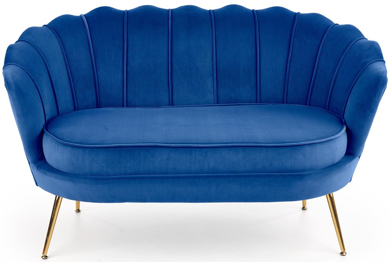 Lounge Chair West Fredrikstad | size: Width: 131cm, Height: 77cm, Depth: 77cm | color: Blue | image: 4 | variant: 1007472
