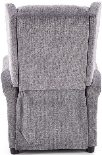 Lounge Chair West Grantham | size: Width: 75cm, Height: 107cm, Depth: 92cm | color: Gray | image: 3 | variant: 1007130