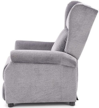 Lounge Chair West Grantham | size: Width: 75cm, Height: 107cm, Depth: 92cm | color: Gray | image: 4 | variant: 1007130