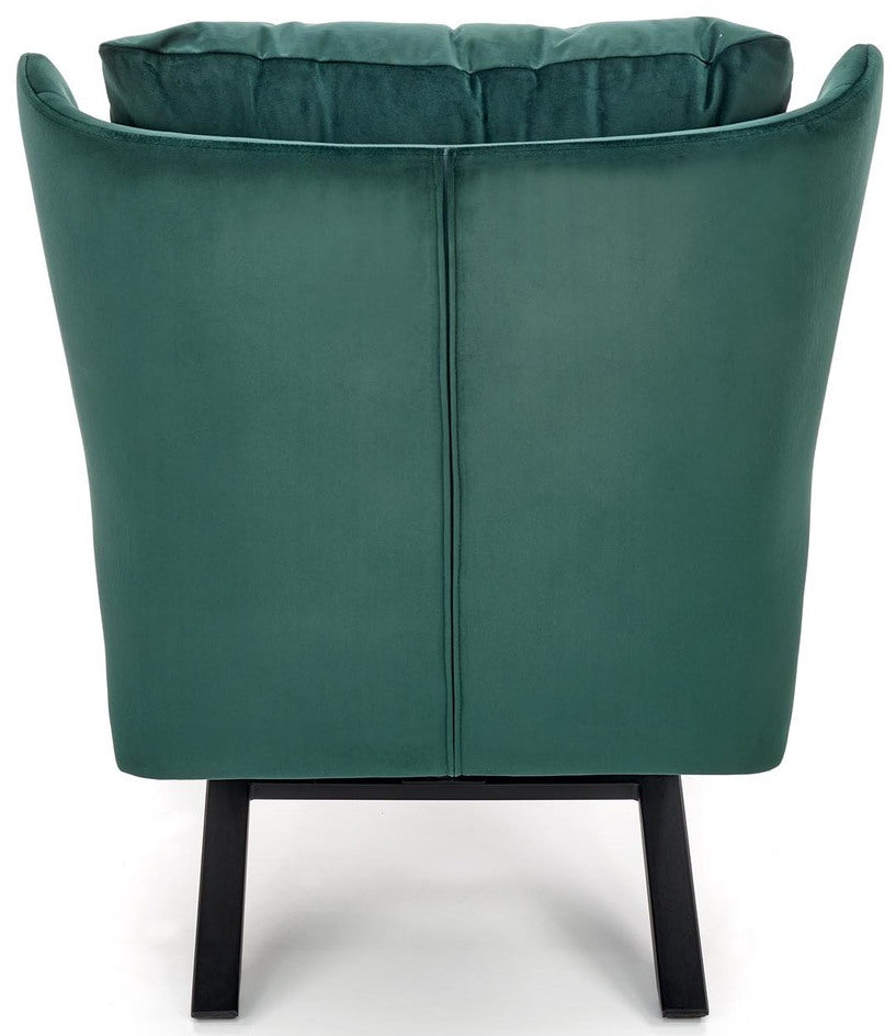 Lounge Chair West Malmo | size: Width: 70cm, Height: 85cm, Depth: 80cm | color: Green | image: 1 | variant: 1007479