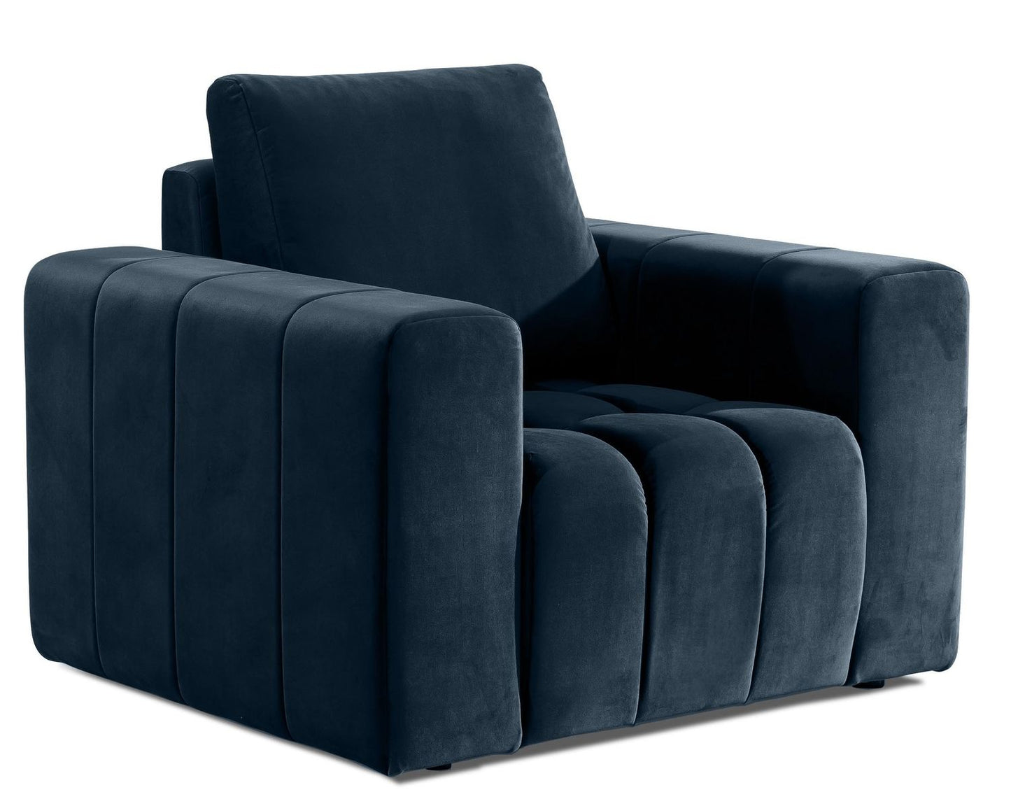 Lounge Chair West Orebro | size: Width: 108cm, Height: 85cm, Depth: 90cm | color: Blue | image: 0 | variant: 1010018