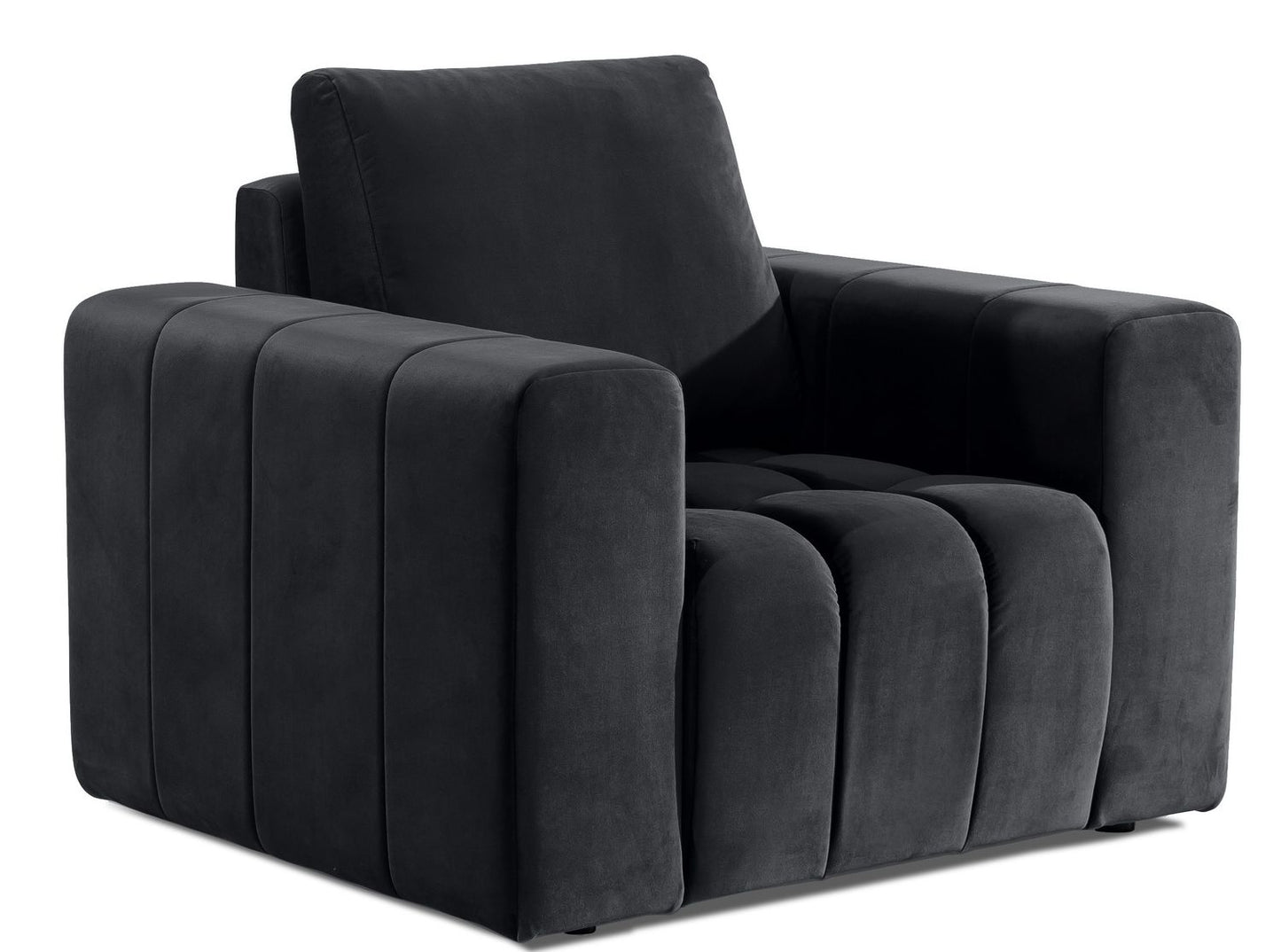 Lounge Chair West Orebro | size: Width: 108cm, Height: 85cm, Depth: 90cm | color: Monolith | image: 0 | variant: 1010020