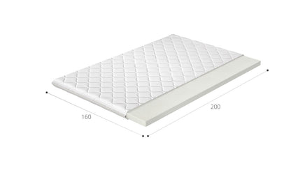 Mattress Topper T30 4 | size: Length: 200cm, Width: 160cm | image: 2 | variant: 1013980