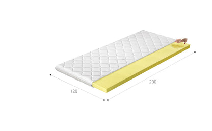 Mattress Topper Visco 2 | size: Length: 200cm, Width: 120cm | image: 2 | variant: 1013992