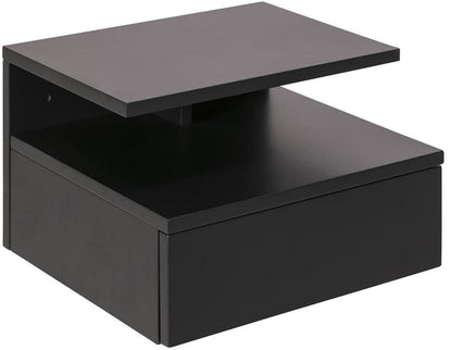 Nightstand Ashlan | size: Width: 35cm, Height: 22.5cm, Depth: 32cm | color: Gray | image: 2 | variant: 1002368