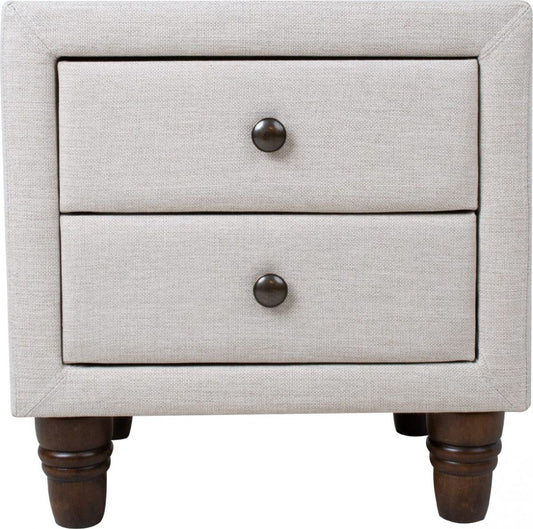 Nightstand Beverley | size: Width: 41cm, Height: 55cm, Depth: 50.4cm | color: White | image: 1 | variant: 1000260
