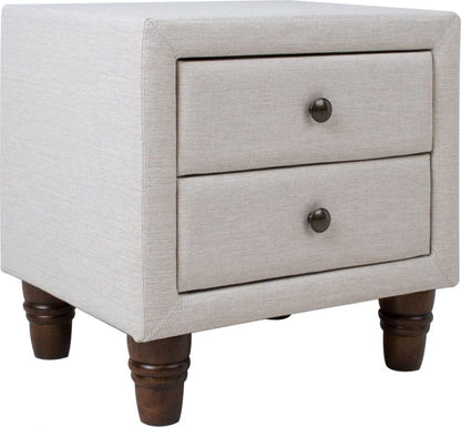 Nightstand Beverley | size: Width: 41cm, Height: 55cm, Depth: 50.4cm | color: White | image: 2 | variant: 1000260