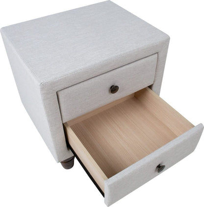 Nightstand Beverley | size: Width: 41cm, Height: 55cm, Depth: 50.4cm | color: White | image: 3 | variant: 1000260