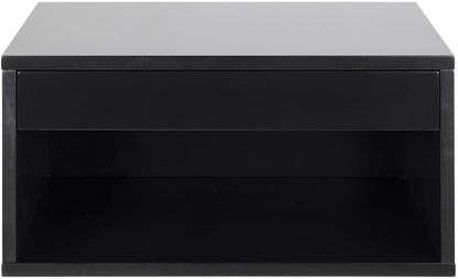 Nightstand Cholet | size: Width: 50cm, Height: 24.3cm, Depth: 35cm | color: Black | image: 2 | variant: 1002039