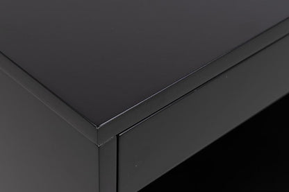 Nightstand Cholet | size: Width: 50cm, Height: 24.3cm, Depth: 35cm | color: Black | image: 5 | variant: 1002039
