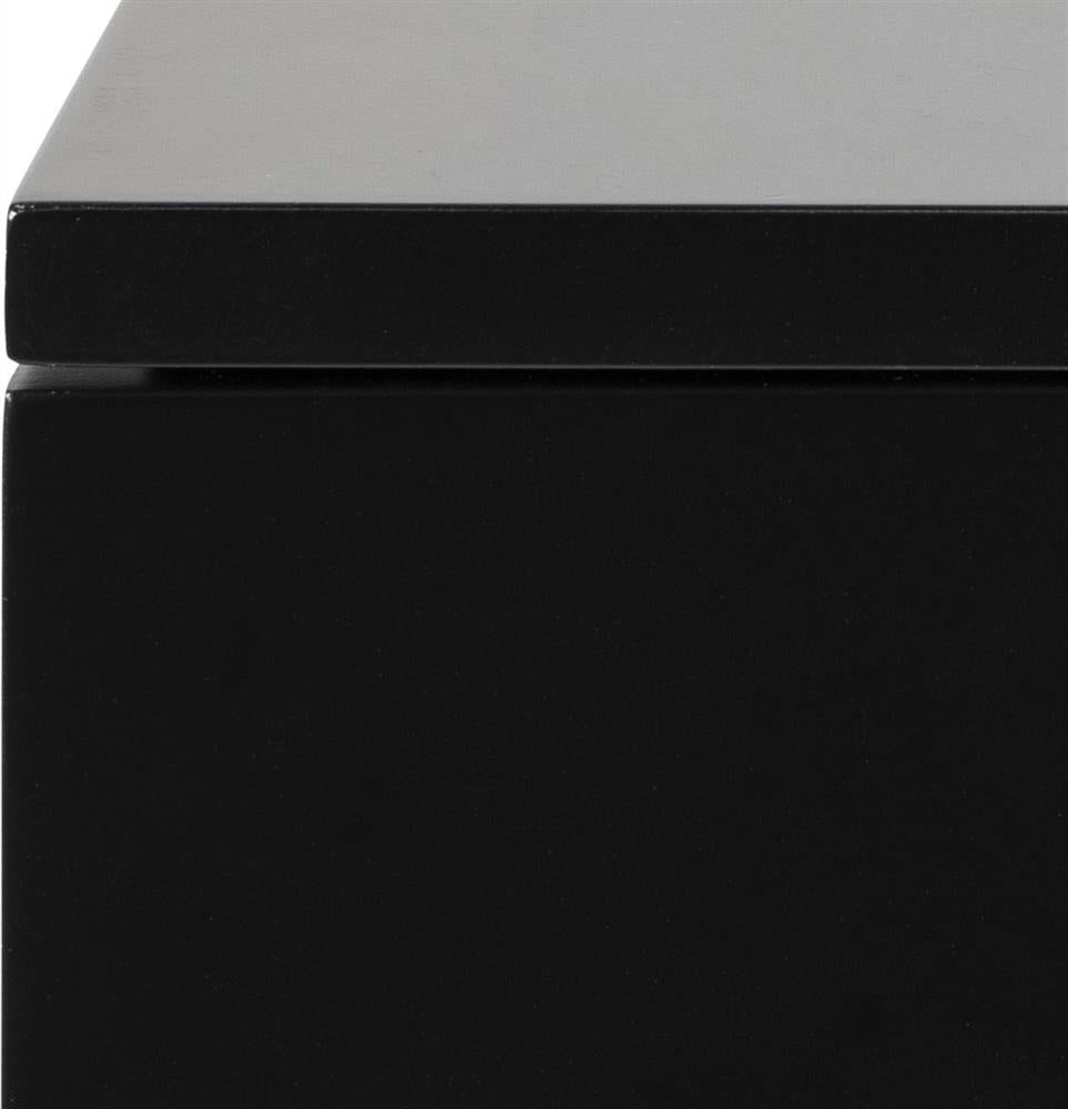 Nightstand East Luxembourg | size: Width: 37cm, Height: 13cm, Depth: 32cm | color: Black | image: 6 | variant: 1006077