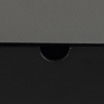 Nightstand East Monaco | size: Width: 30cm, Height: 30cm, Depth: 25cm | color: Black | image: 5 | variant: 1006079