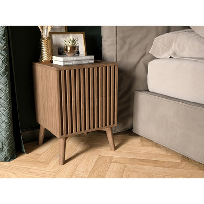 Nightstand Entsian | size: Width: 40cm, Height: 52cm, Depth: 40cm | color: Oak | image: 2 | variant: 1017009