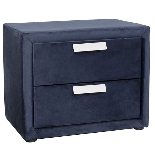 Nightstand Grace | size: Width: 50.5cm, Height: 40cm, Depth: 41cm | color: Blue | image: 0 | variant: 1000391
