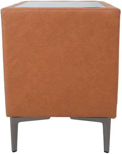 Nightstand Lena | size: Width: 50.5cm, Height: 54cm, Depth: 41cm | color: Brown | image: 7 | variant: 1002377