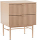 Nightstand Milton | size: Width: 45cm, Height: 55cm, Depth: 40cm | color: Beige | image: 1 | variant: 1000477