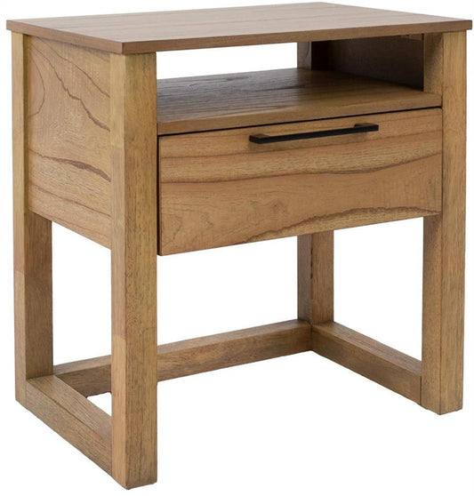 Nightstand Ozzo | size: Width: 56cm, Height: 60cm, Depth: 40cm | color: Oak | image: 1 | variant: 1017686