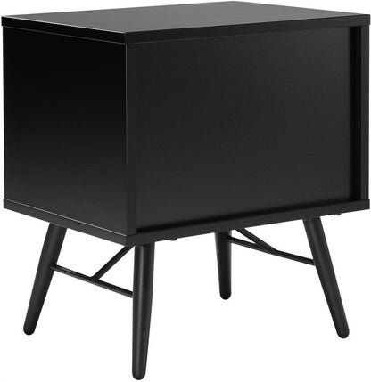 Nightstand Pixar | size: Width: 45cm, Height: 50cm, Depth: 35cm | color: Black | image: 7 | variant: 1016951