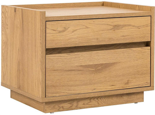 Nightstand Sacha | size: Width: 50cm, Height: 40cm, Depth: 40cm | color: Oak | image: 1 | variant: 1017691