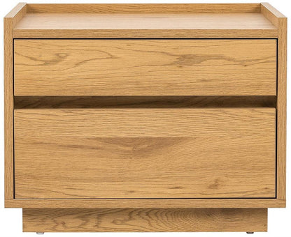 Nightstand Sacha | size: Width: 50cm, Height: 40cm, Depth: 40cm | color: Oak | image: 4 | variant: 1017691