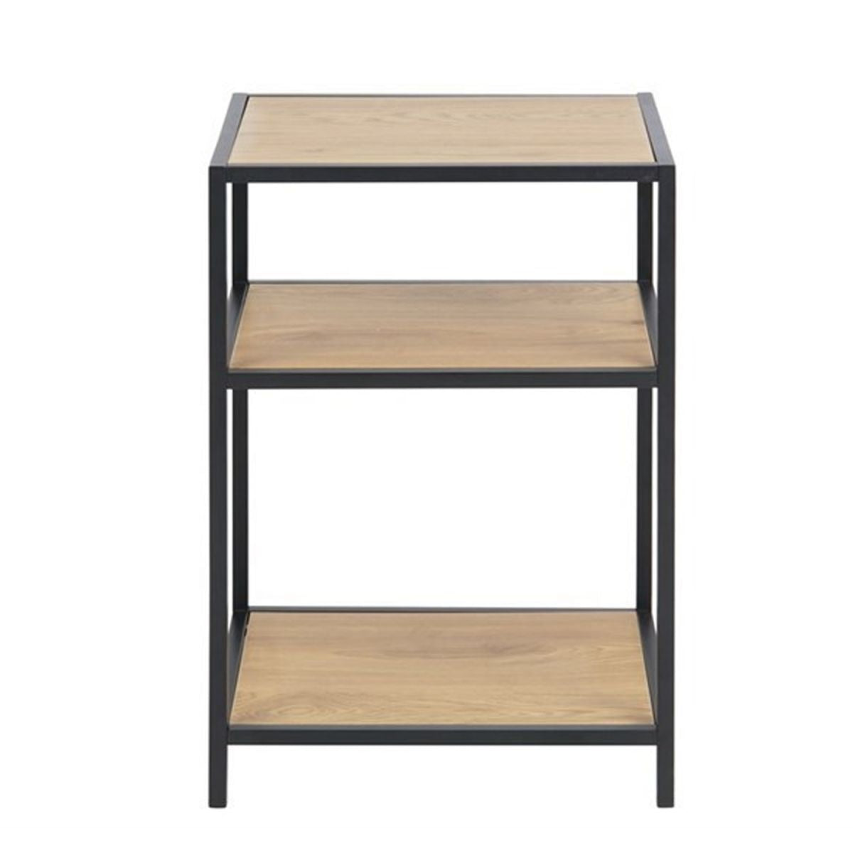 Nightstand Seaford | size: Width: 42cm, Height: 63cm, Depth: 42cm | color: Oak | image: 2 | variant: 1010853