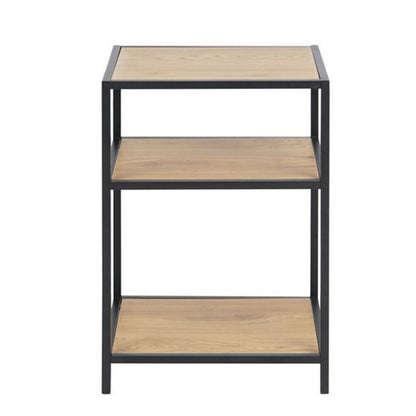 Nightstand Seaford | size: Width: 42cm, Height: 63cm, Depth: 42cm | color: Oak | image: 2 | variant: 1010853