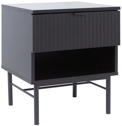 Nightstand Sequence | size: Width: 45cm, Height: 55cm, Depth: 40cm | color: Black | image: 1 | variant: 1002372