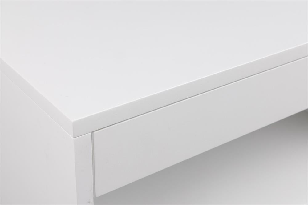 Nightstand Stamford | size: Width: 50cm, Height: 24.3cm, Depth: 35cm | color: White | image: 5 | variant: 1000301
