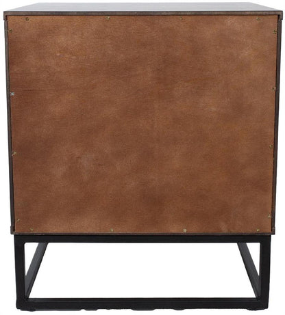 Nightstand Voksi | size: Width: 45cm, Height: 52cm, Depth: 40cm | color: Brown | image: 6 | variant: 1017685