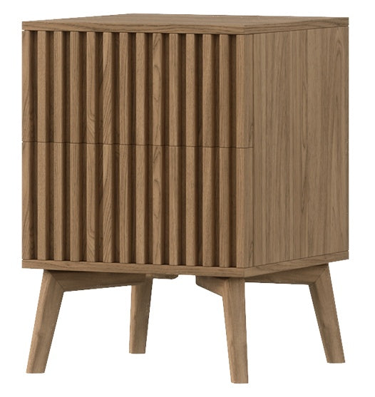 Nightstand West Abercynon | size: Width: 40cm, Height: 52cm, Depth: 40cm | color: Oak | image: 0 | variant: 1017648