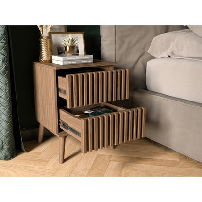 Nightstand West Abercynon | size: Width: 40cm, Height: 52cm, Depth: 40cm | color: Oak | image: 3 | variant: 1017648